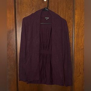 Express Cinched Waist Cardigan Size Medium